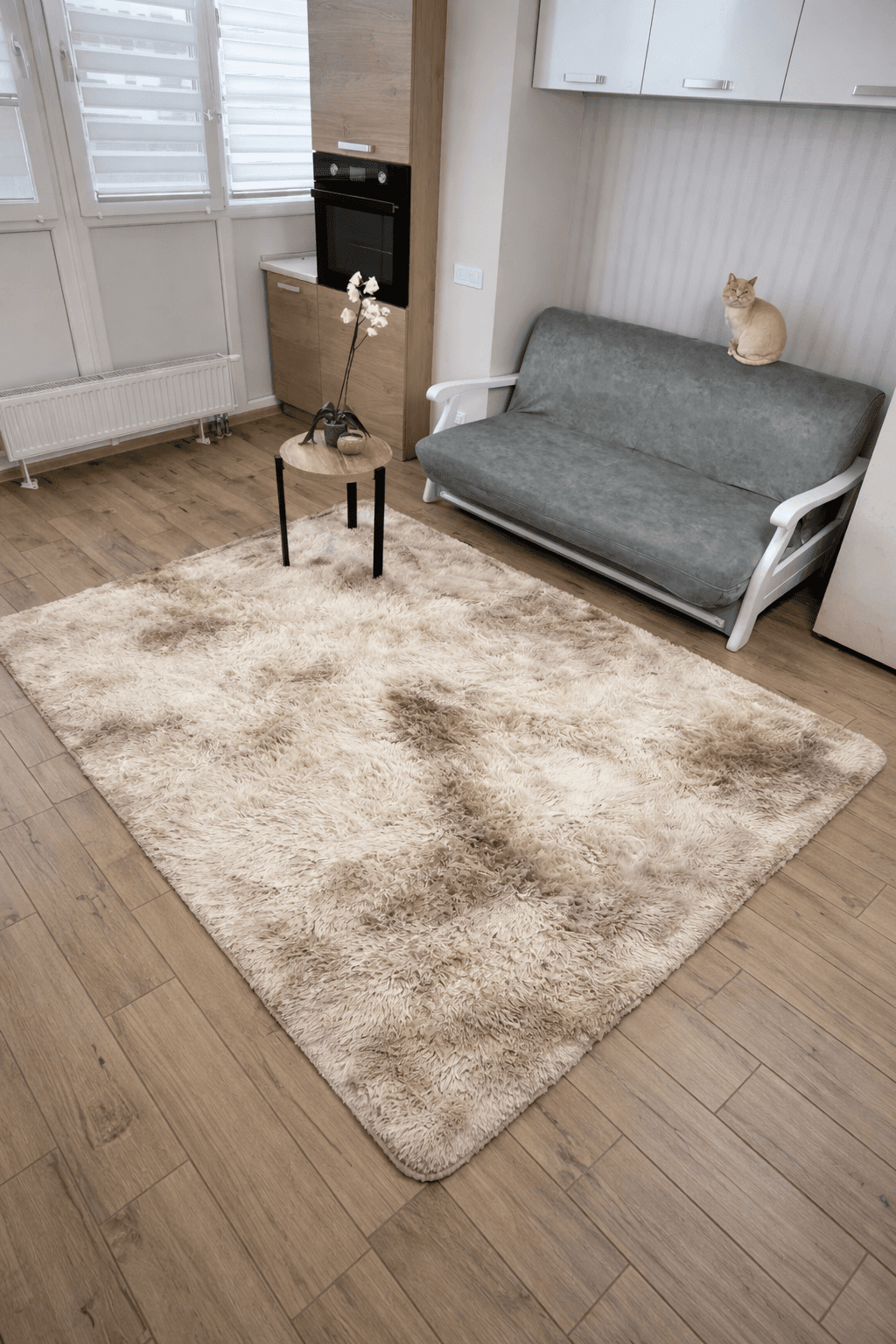 Килим бежевий-мрамор |150/200см| 