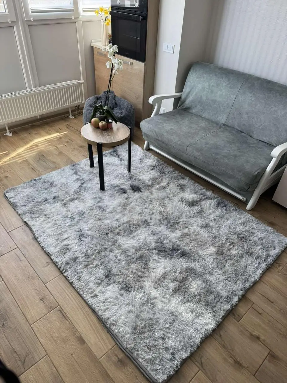 Килим сірий-мрамор |150/200см| 