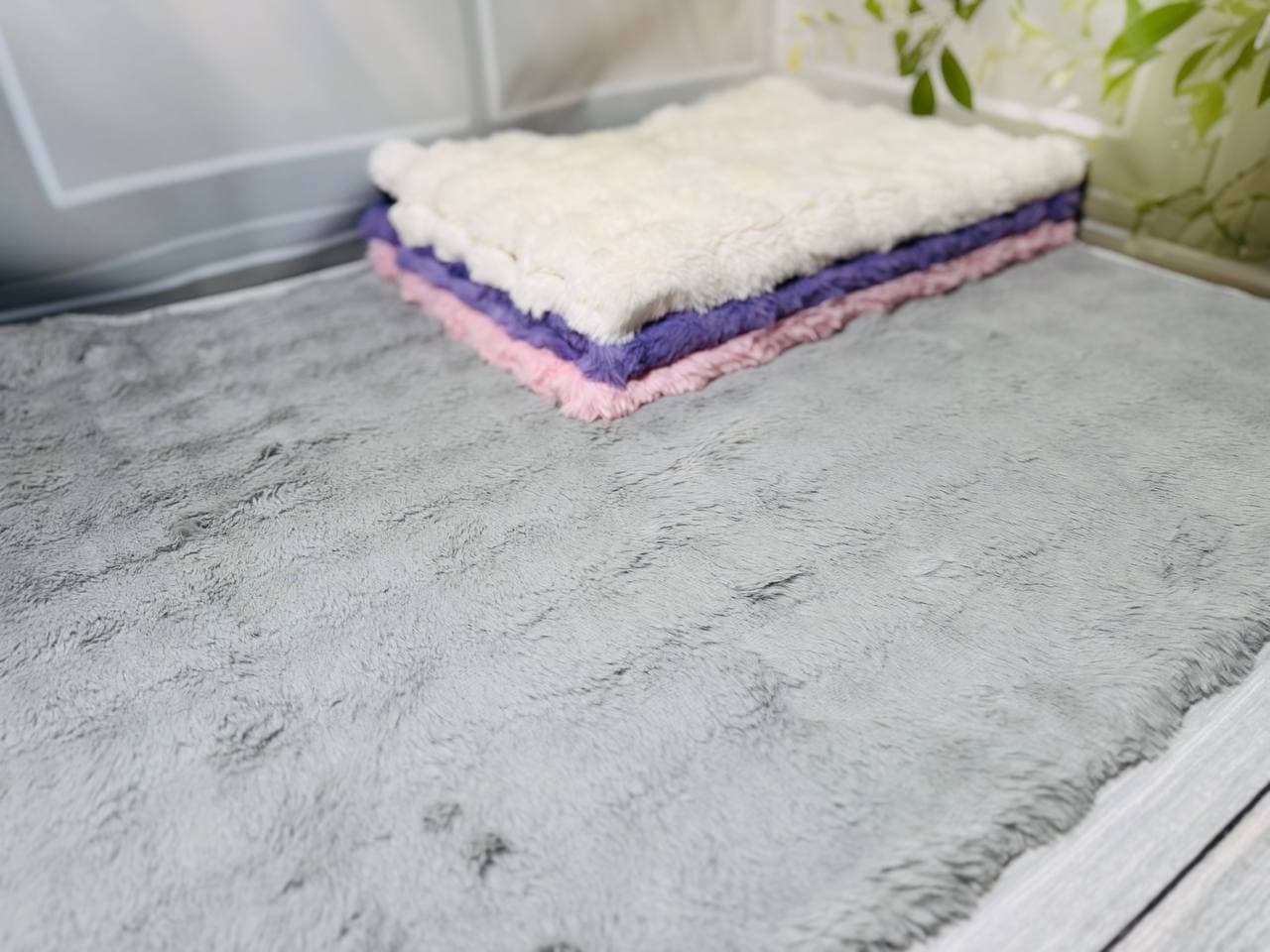 Килим шиншила cірий |200x230 см| 