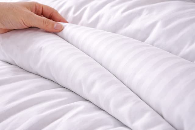 Комплект постільної білизни сатин білий фото 1